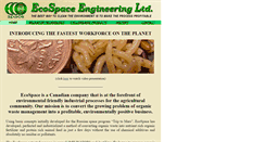 Desktop Screenshot of ecospace-eng.com